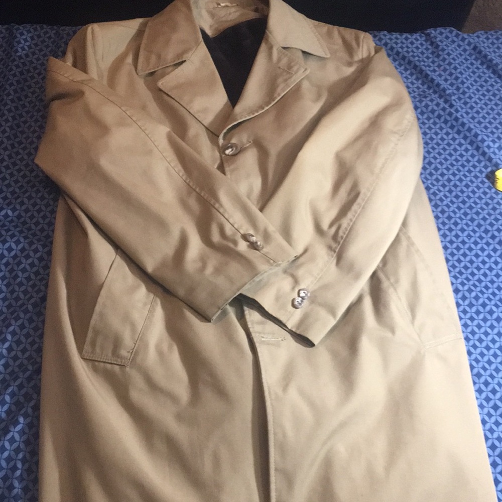 Classic Tan Trench Coat